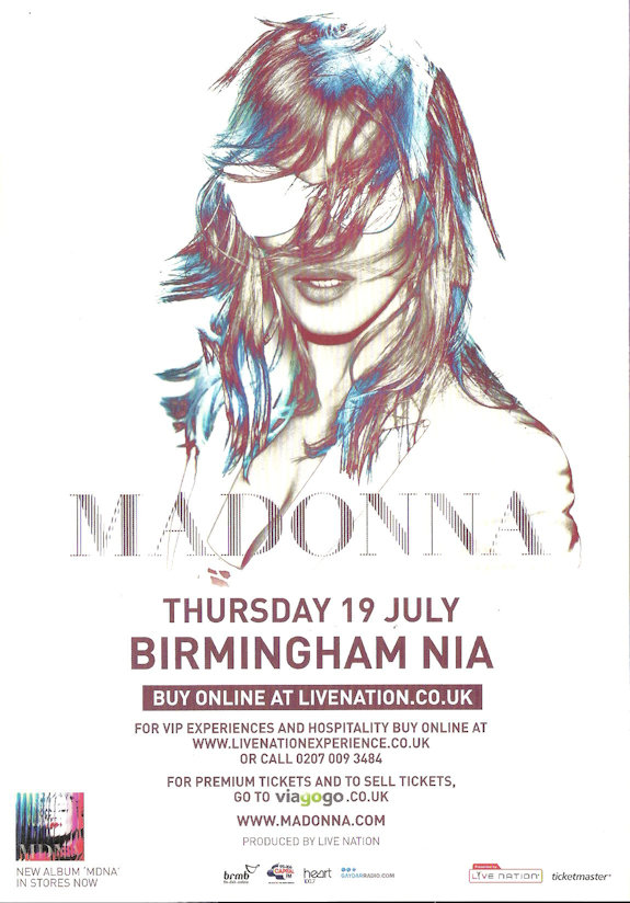 Madonna Birmingham